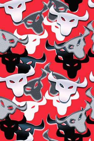 抽象男装印花华亿平台图片