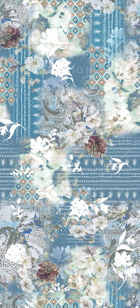 几何印花华亿平台图片