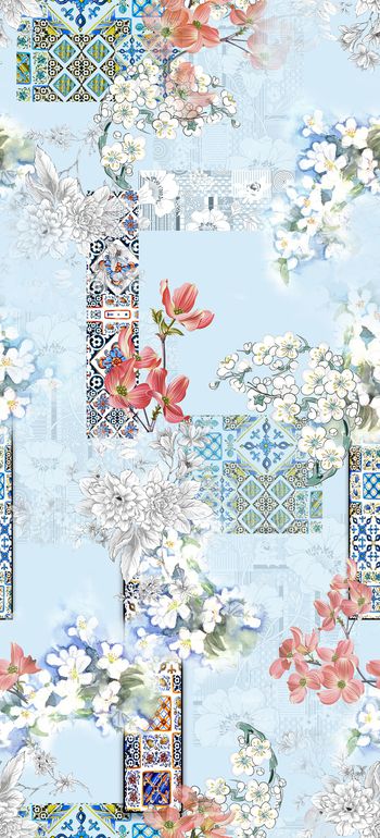 几何印花华亿平台图片