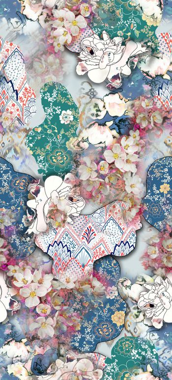 几何印花华亿平台图片