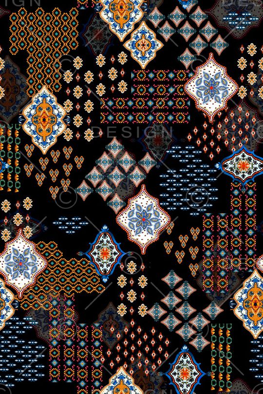 几何印花华亿平台图片