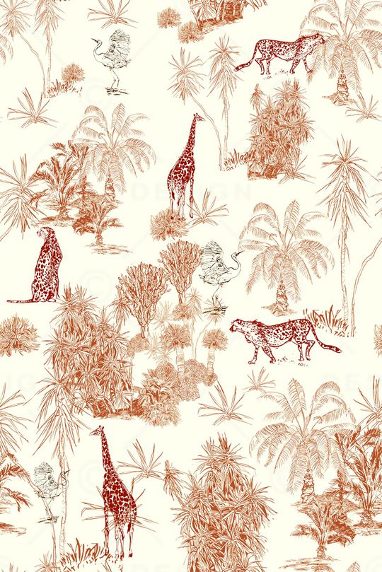 绿植树叶印花华亿平台图片