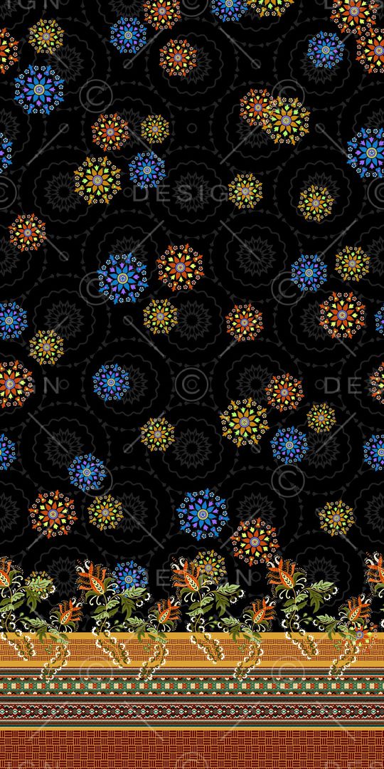 女装定位花印花华亿平台图片