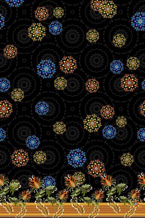 女装定位花印花华亿平台图片