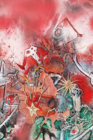 几何印花华亿平台图片