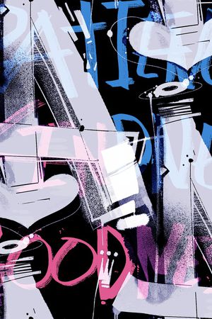 字母印花华亿平台图片