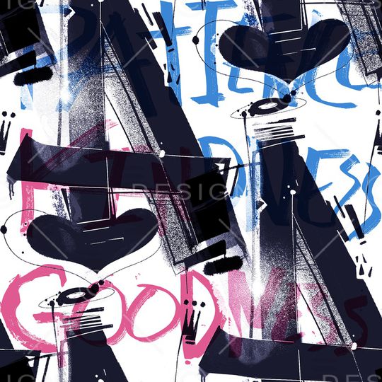 字母印花华亿平台图片