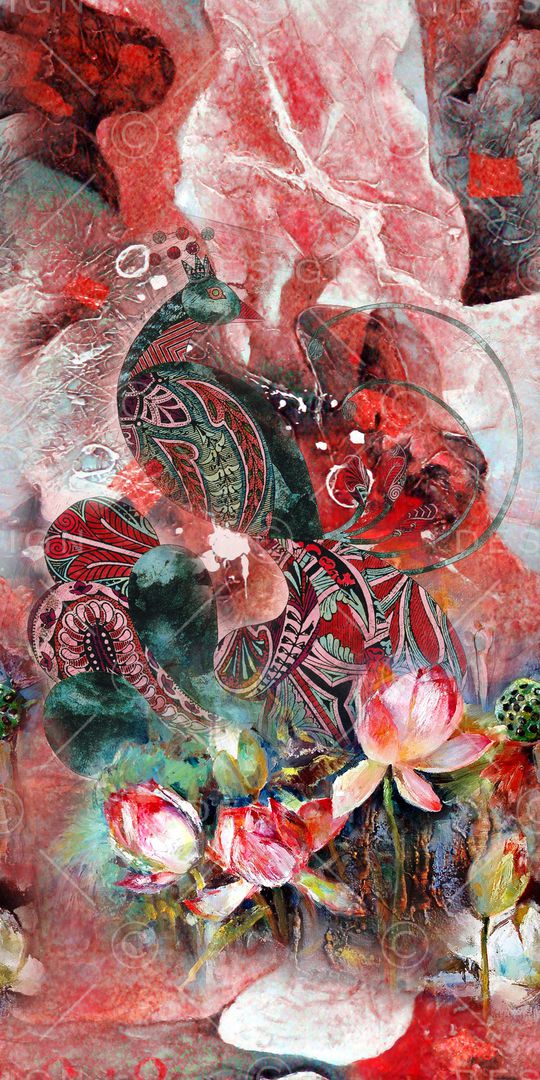 几何印花华亿平台图片