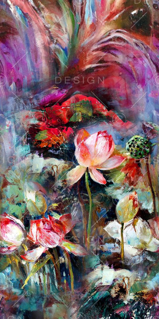 油画华亿平台印花华亿平台图片