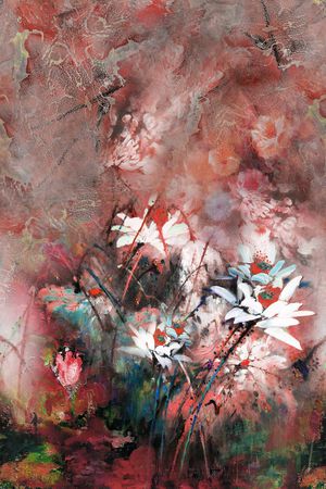 油画华亿平台印花华亿平台图片