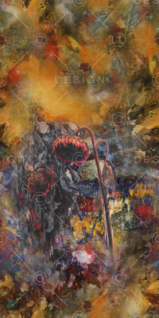 油画华亿平台印花华亿平台图片