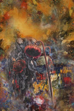 油画华亿平台印花华亿平台图片