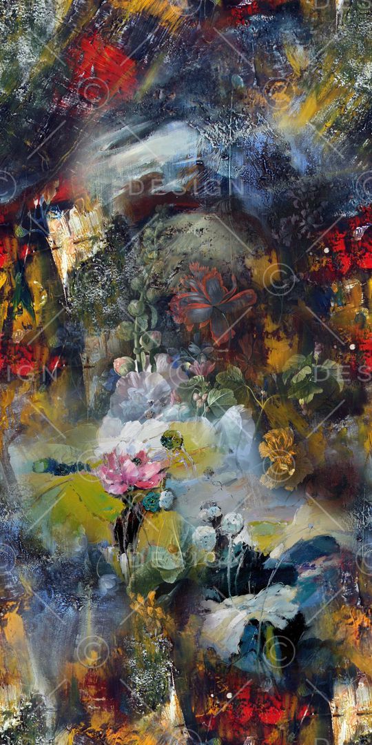 油画华亿平台印花华亿平台图片