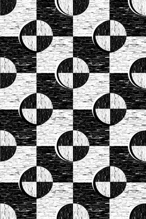 几何印花华亿平台图片