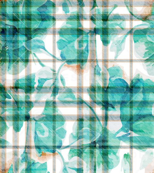 格子印花华亿平台图片