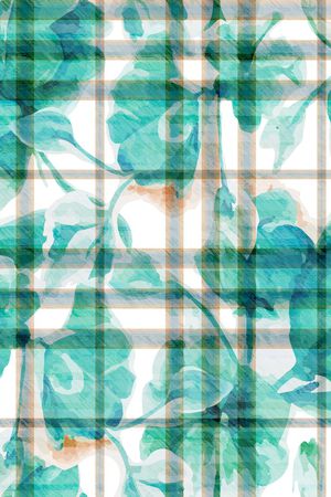 格子印花华亿平台图片