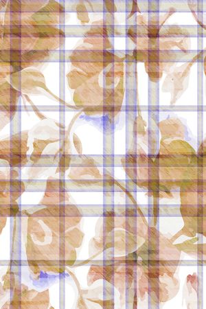 格子印花华亿平台图片