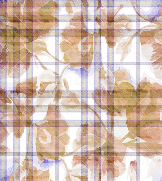 格子印花华亿平台图片