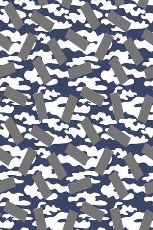 黑白华亿平台印花华亿平台图片