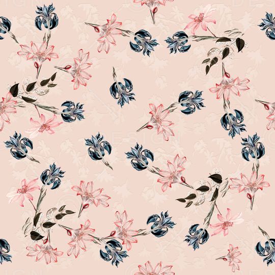 水墨风印花华亿平台图片