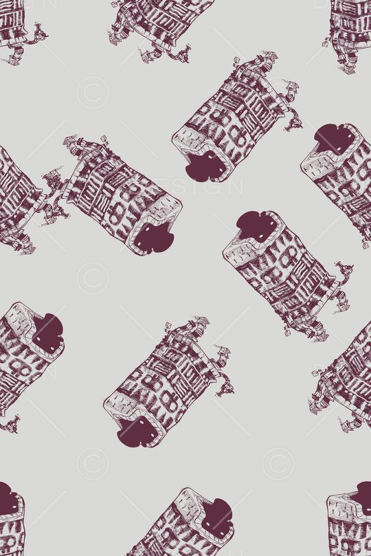 线条画印花华亿平台图片