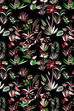 几何印花华亿平台图片