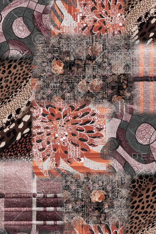 几何印花华亿平台图片