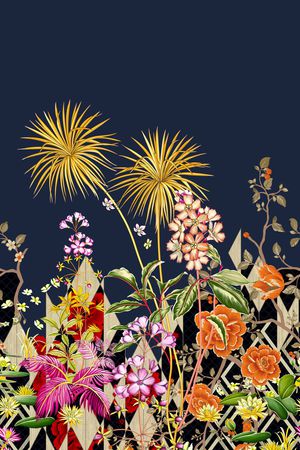 定位花印花华亿平台图片