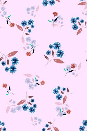 连衣裙印花华亿平台图片