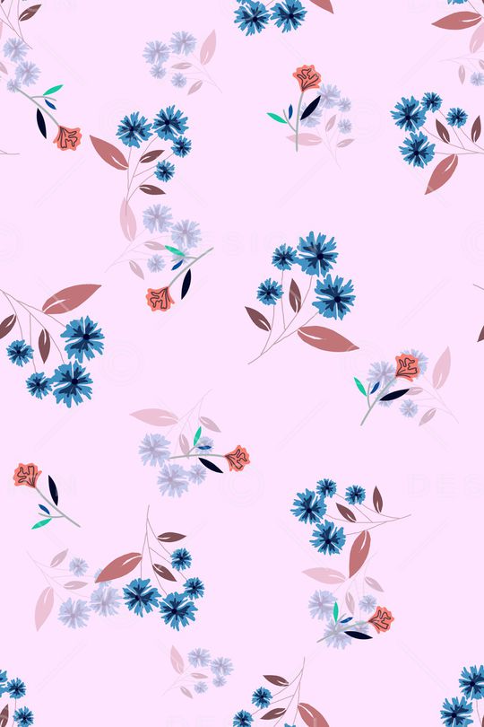 连衣裙印花华亿平台图片