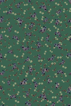 连衣裙印花华亿平台图片