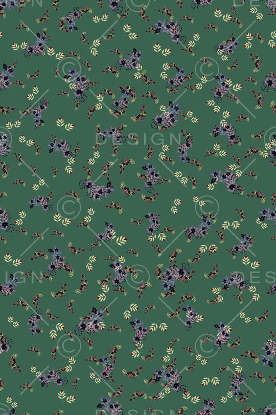 连衣裙印花华亿平台图片