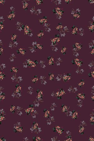 连衣裙印花华亿平台图片