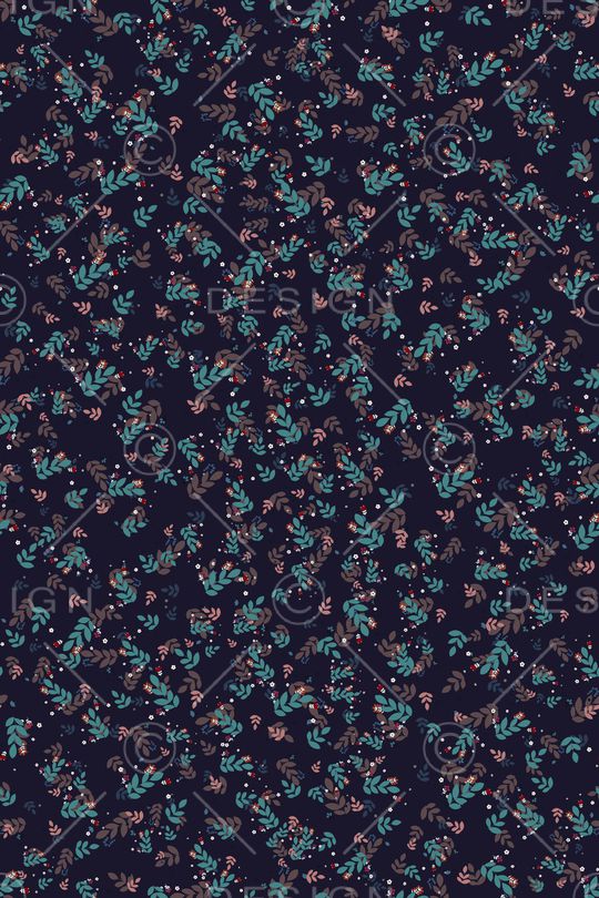 连衣裙印花华亿平台图片