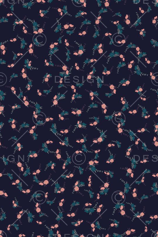 连衣裙印花华亿平台图片