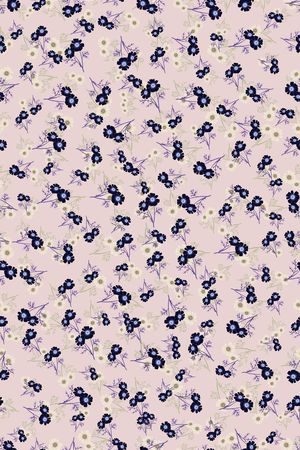 连衣裙印花华亿平台图片