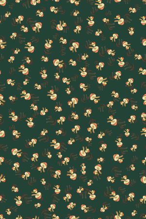 连衣裙印花华亿平台图片