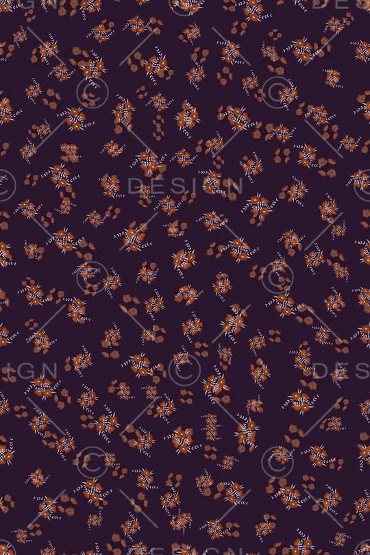 连衣裙印花华亿平台图片