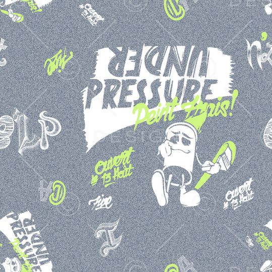 涂鸦印花华亿平台图片