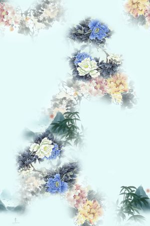 数码华亿平台印花华亿平台图片