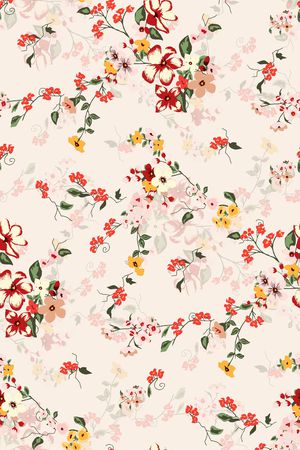 绿植树叶印花华亿平台图片