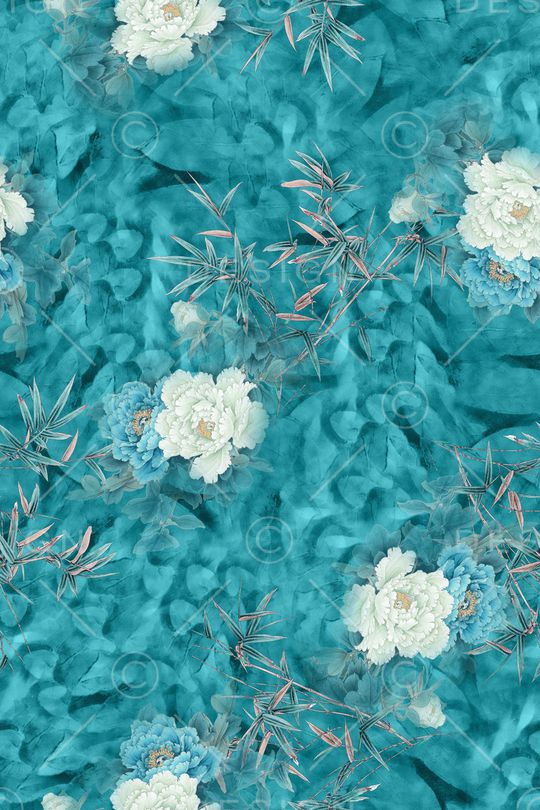 绿植树叶印花华亿平台图片