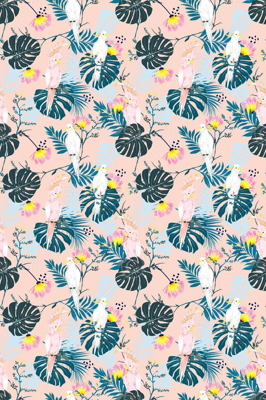 绿植树叶印花华亿平台图片