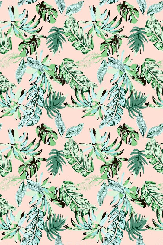 绿植树叶印花华亿平台图片