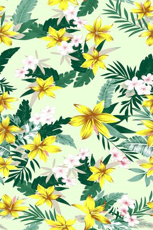 绿植树叶印花华亿平台图片