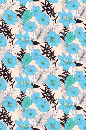 绿植树叶印花华亿平台图片