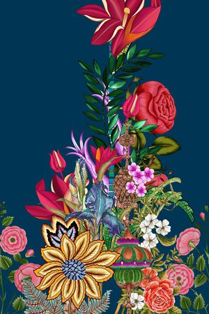 定位花印花华亿平台图片