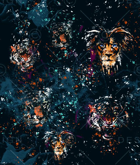 mamanman'fman'fu满幅llalaolao'h老虎印花华亿平台图片