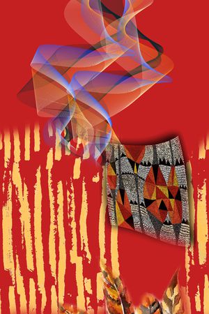 几何印花华亿平台图片