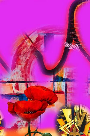 几何印花华亿平台图片